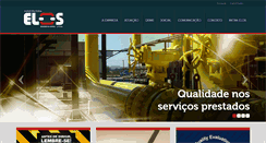 Desktop Screenshot of construelos.ind.br